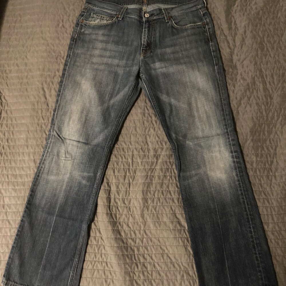 7 For All Mankind Men's Jeans - Standard Fit - Size 34x30 - Flynt